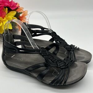 Baretraps Black Jolsen Gladiator Sandals Size 9 BSN6373